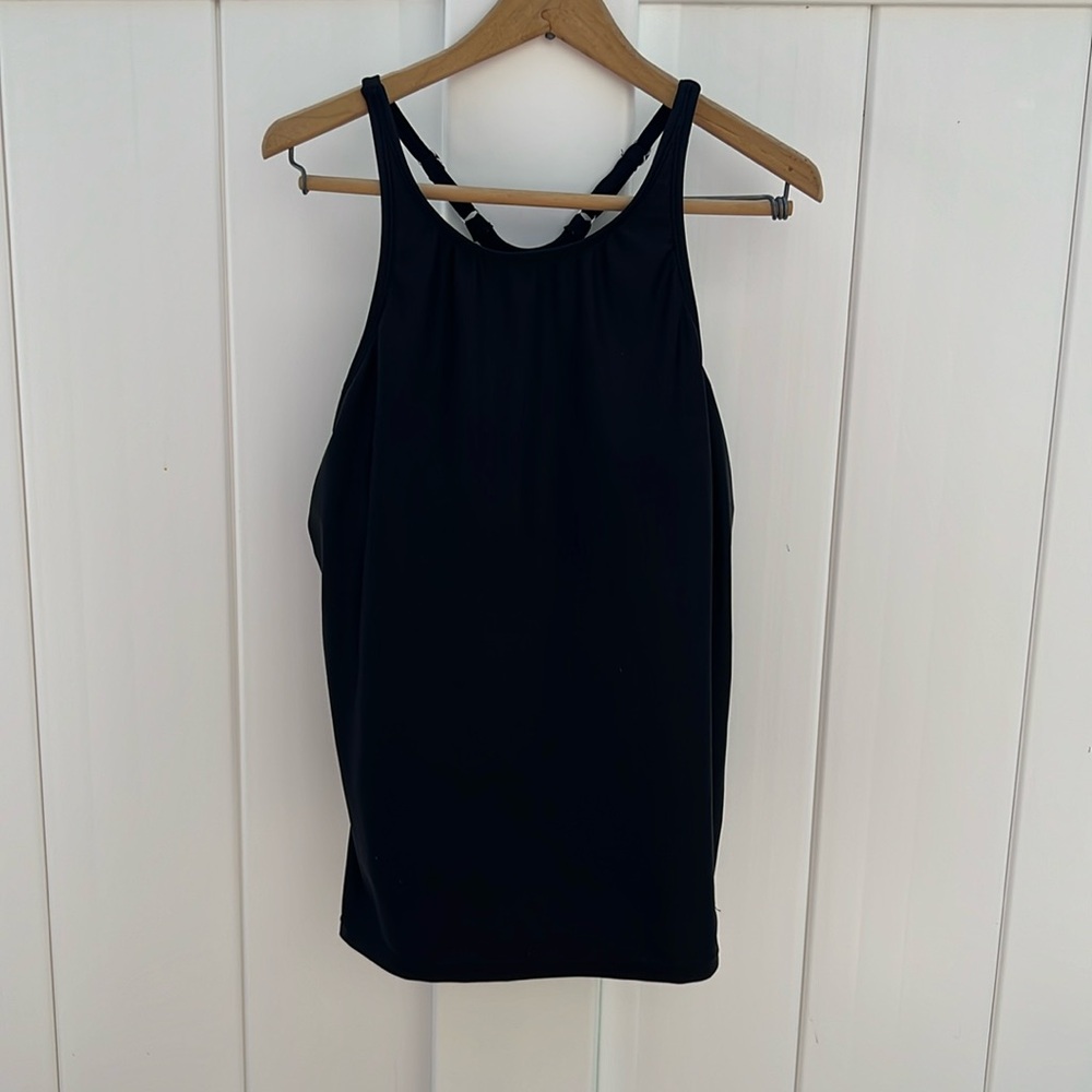 Medium Black Tankini Top Excellent Condition  Xersion brand